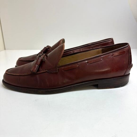 Fratelli Rossetti Tassel Loafer Cognac Brown Calf Venetian Moccasin US 11 /10 UK - Picture 3 of 12